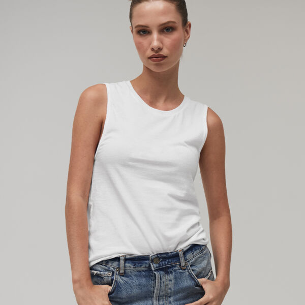 Bella Ladies Muscle Jersey Tank Top Thumbnail